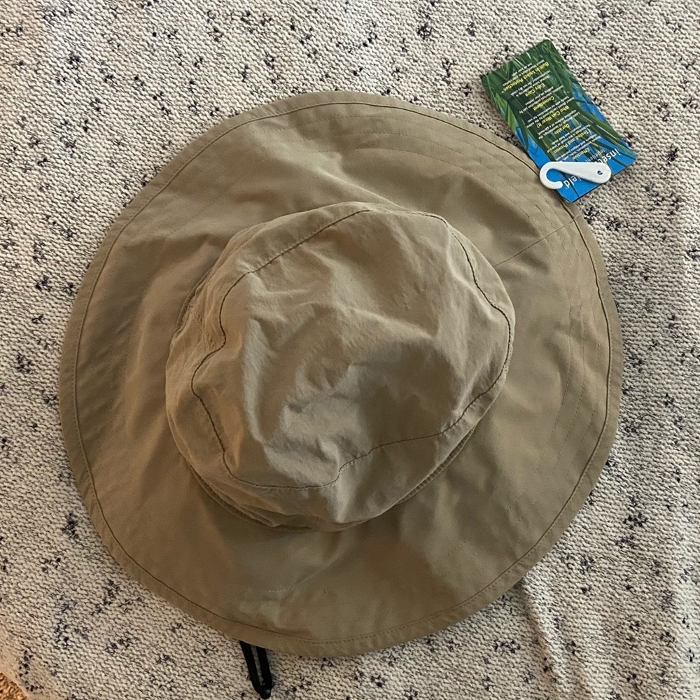 Exofficio BugsAway Sol Cool Adventure Hat NWT color Tawny